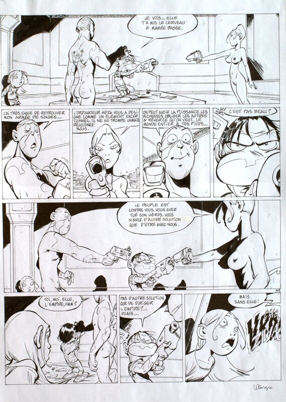 Simon Léturgie, Jean Léturgie, Polstar – Tome#3 – L'empire - Comic Strip