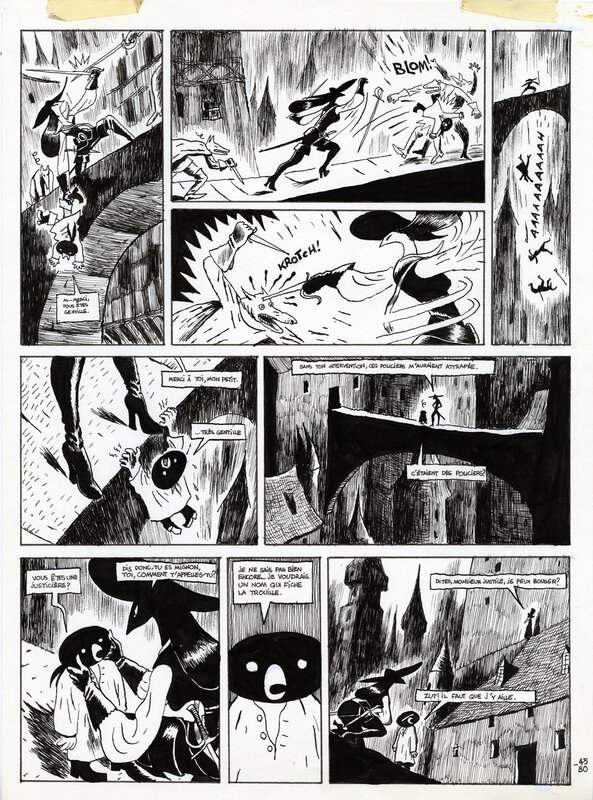 Christophe Blain, Joann Sfar, Lewis Trondheim, Donjon pour Donjon - Potron Minet 99 (Tome1 : 