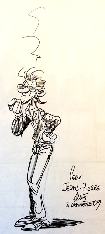 Léo Loden by Serge Carrère - Sketch