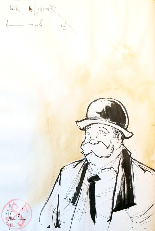 David Cerqueira, Jean-Luc Masbou, L'ombre de l'échafaud - Sketch