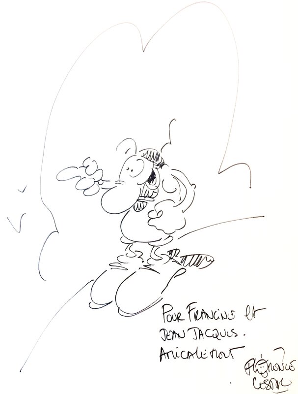 Harry Mickson by Florence Cestac - Sketch