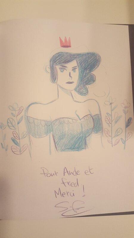 Dédicace de Fert dans Morgane - Sketch