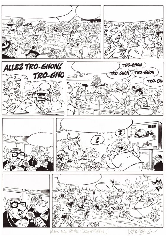 Les Fondus du Jeu by Philippe Larbier, Christophe Cazenove, Hervé Richez - Comic Strip