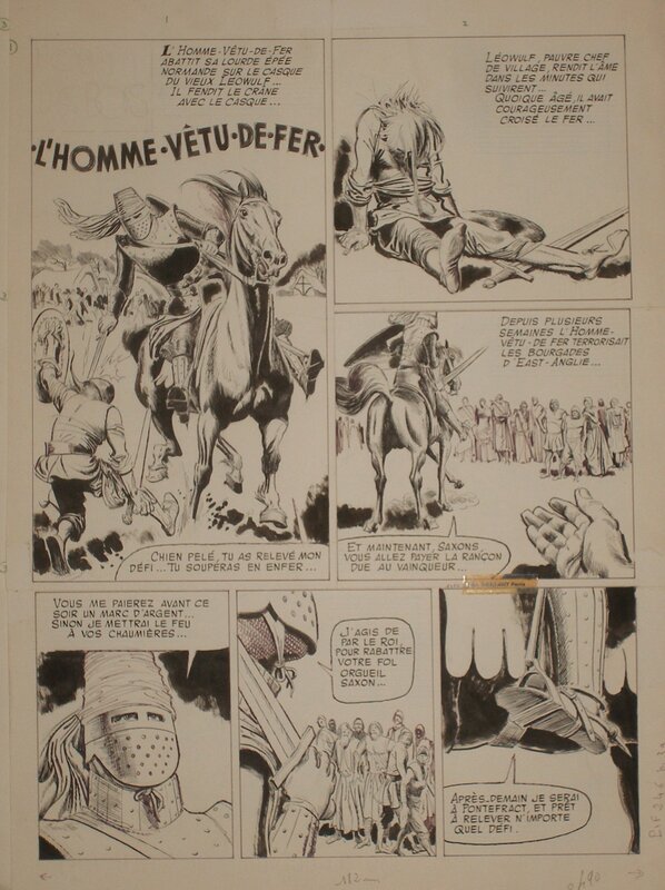 Robin des Bois Coelho / Ollivier - Planche originale