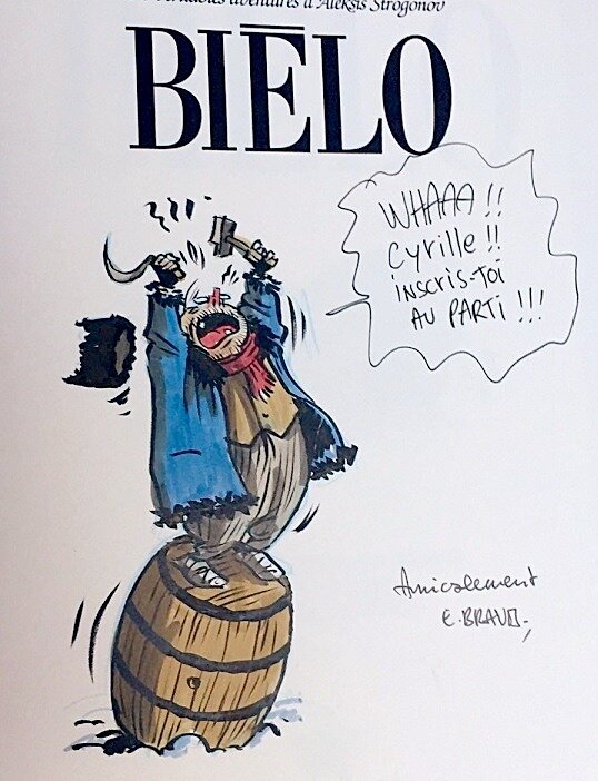 Bielo par Émile Bravo - Dédicace