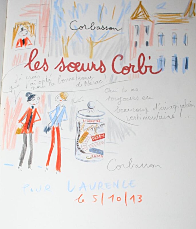 Les soeurs Corbi by Dominique Corbasson - Sketch