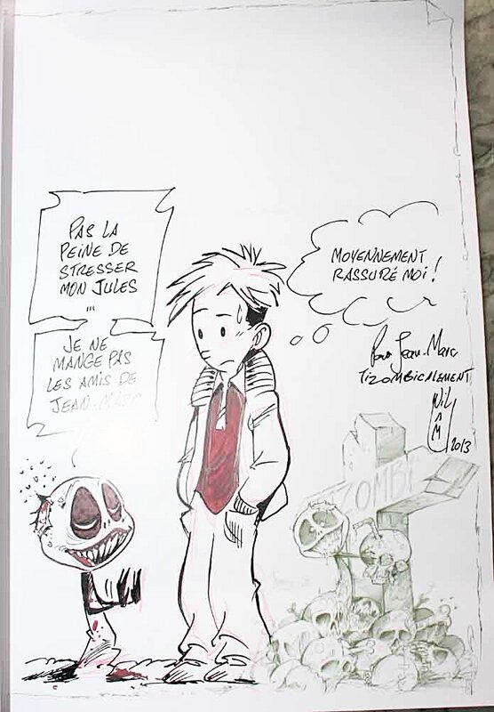 Wilmaury, Fan-Art sur l'univers de Jules - Sketch