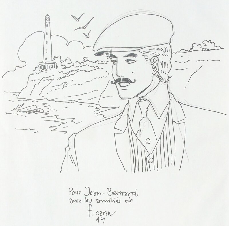 Victor Sackville by Francis Carin - Sketch