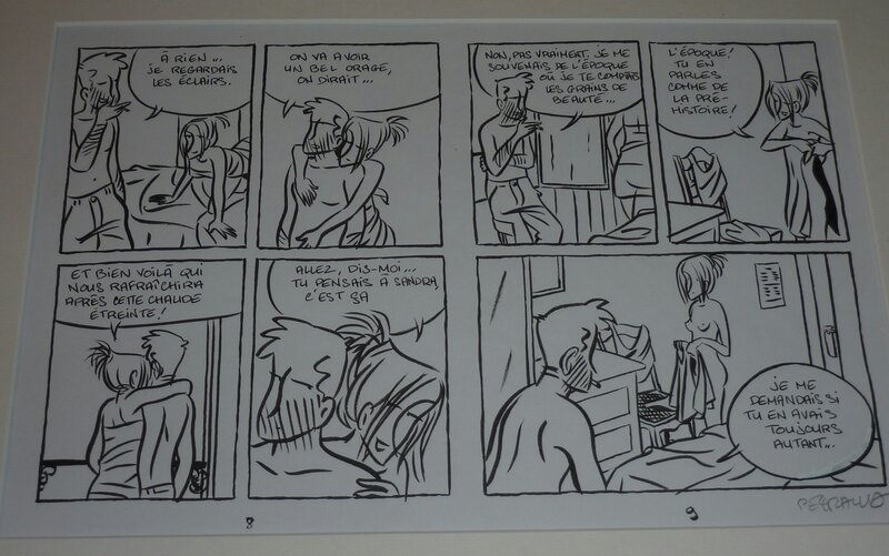 Jean-Philippe Peyraud, Grain de beauté - tome 3 (pages 8 et 9) - Comic Strip