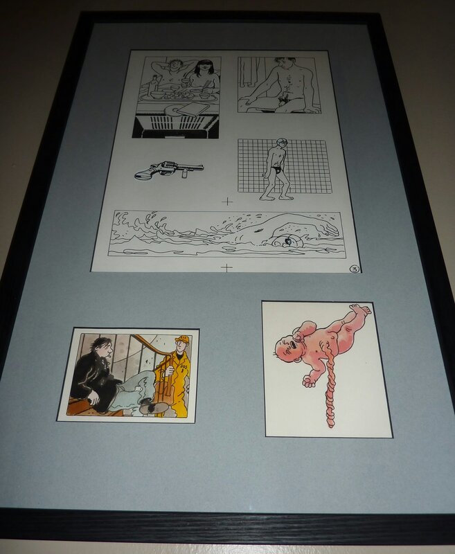 Le serrurier volant by Jacques Tardi, Tonino Benacquista - Original art