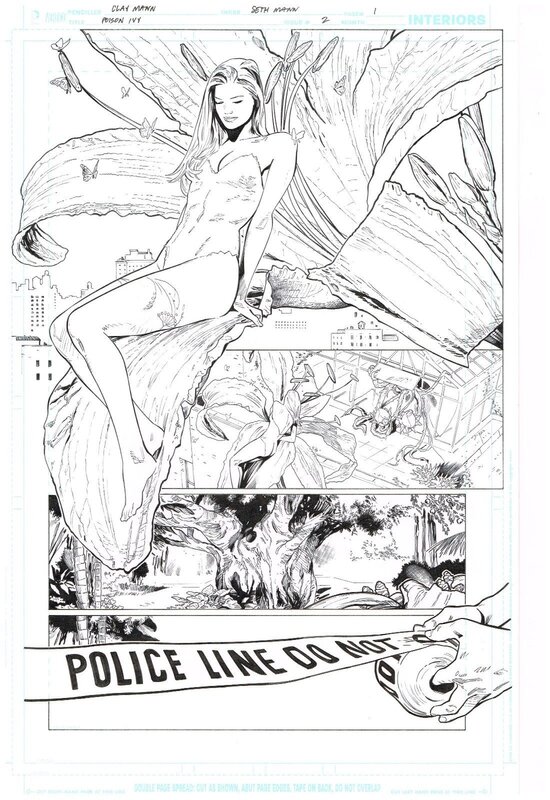 Clay Mann, Seth Mann, Poison Ivy: Cycle of Life and Death #2, p. 1 - Planche originale