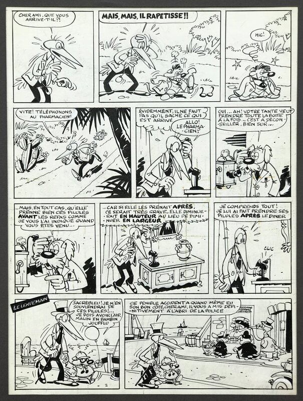 Raymond Macherot, Chlorophylle - Zizanion le terrible - Comic Strip