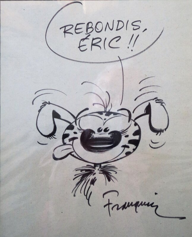 Le Marsupilami par André Franquin - Dédicace