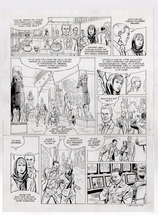 Chetville, Stephen Desberg, Hervé Richez, Sienna tome 4 planche 33 - Comic Strip