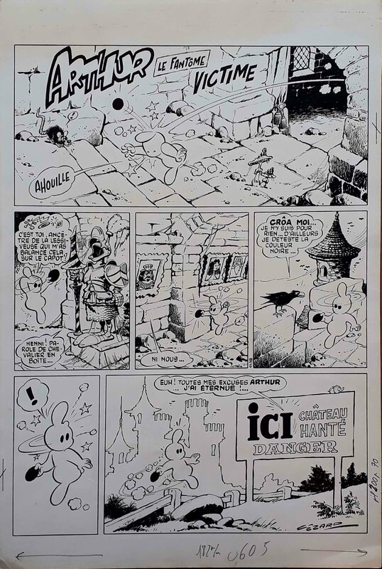 Arthur le fantôme by Cézard - Comic Strip