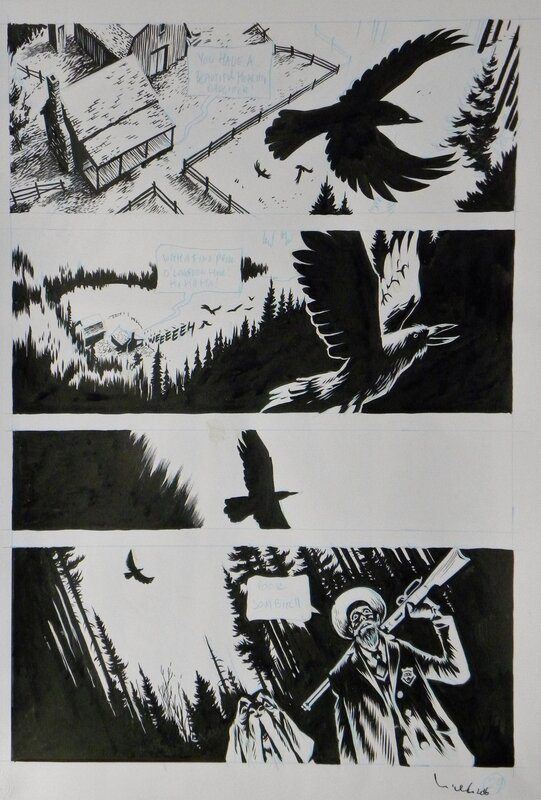 Erik Kriek - In the pines - Comic Strip