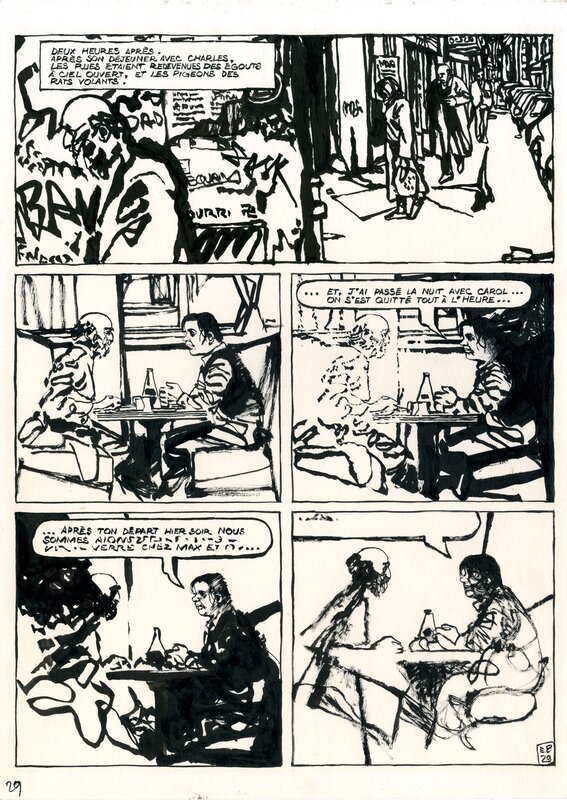 Baudoin - Le portrait p29 - Comic Strip