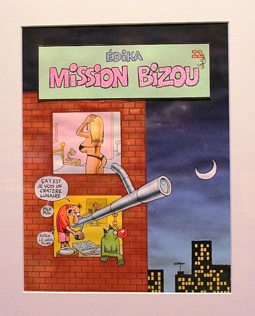Mission Bizou par Édika - Planche originale