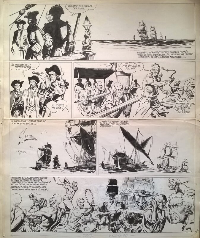 La ruse du vice–amiral Almonde / Roland Fleuri - Comic Strip