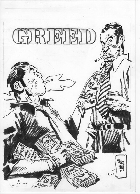 Torpedo Greed by Jordi Bernet - Comic Strip