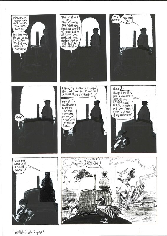 From Hell page par Eddie Campbell, Alan Moore - Planche originale