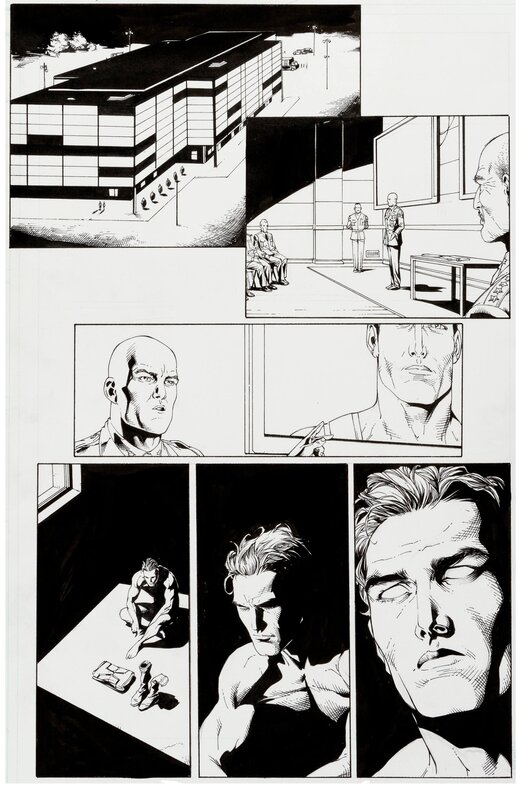 Gary Frank, Jonathan Sibal, Squadron Supreme V2 #1 P2 - Planche originale