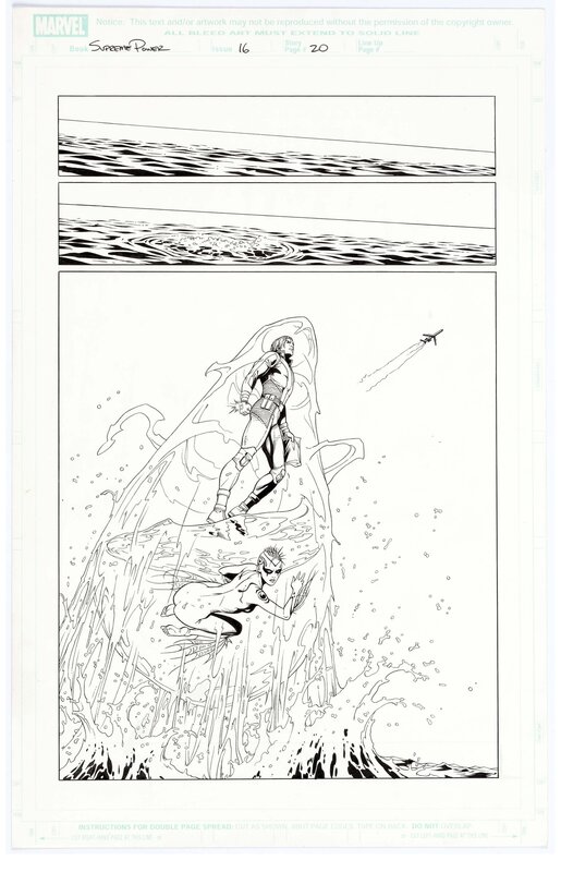 Gary Frank, Jonathan Sibal, Supreme Power #16 P20 - Comic Strip