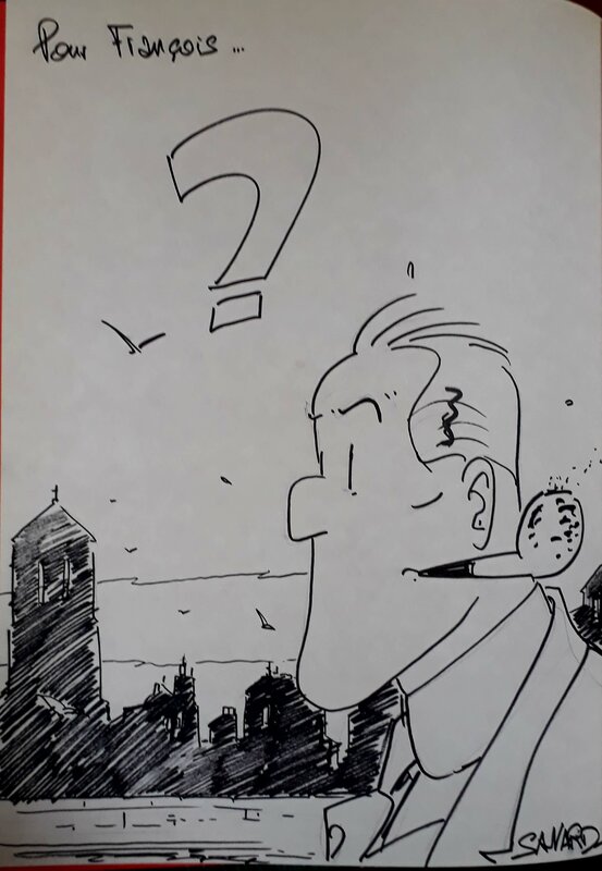 Dick Hérisson by Didier Savard - Sketch