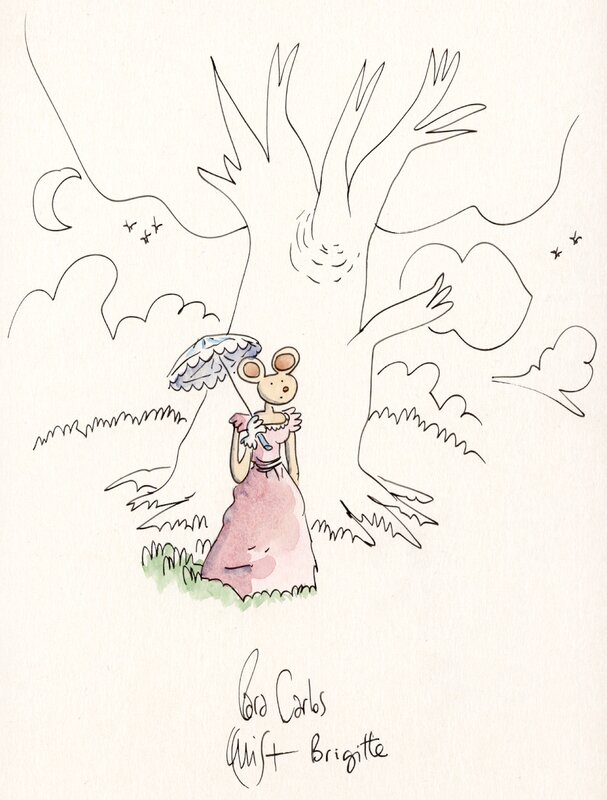 Printemps by Lewis Trondheim - Sketch