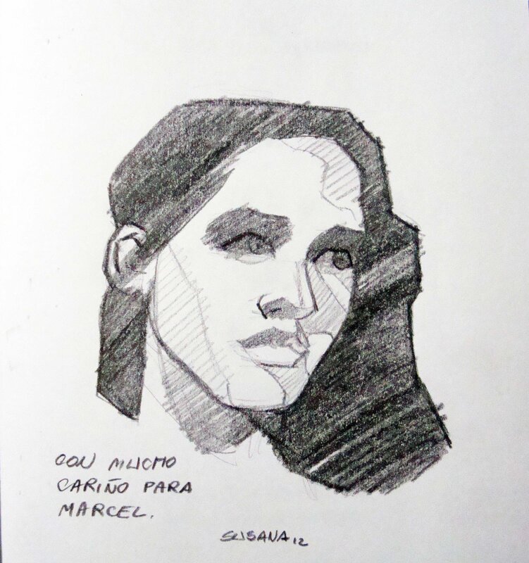 Dédicace by Susana Villegas - Sketch