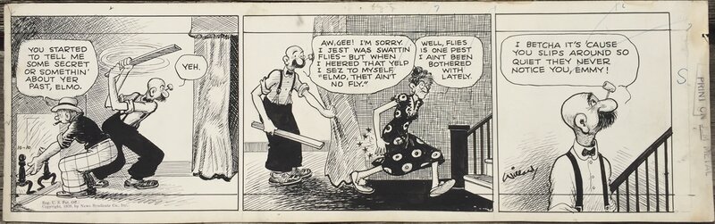 Frank Willard, MOON MULLINS - Un strip de 1939 - Comic Strip