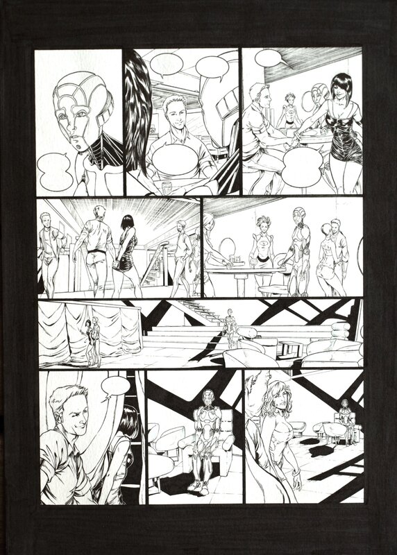 Viska – Androïdes#4 – Les larmes de Kielko - Planche originale