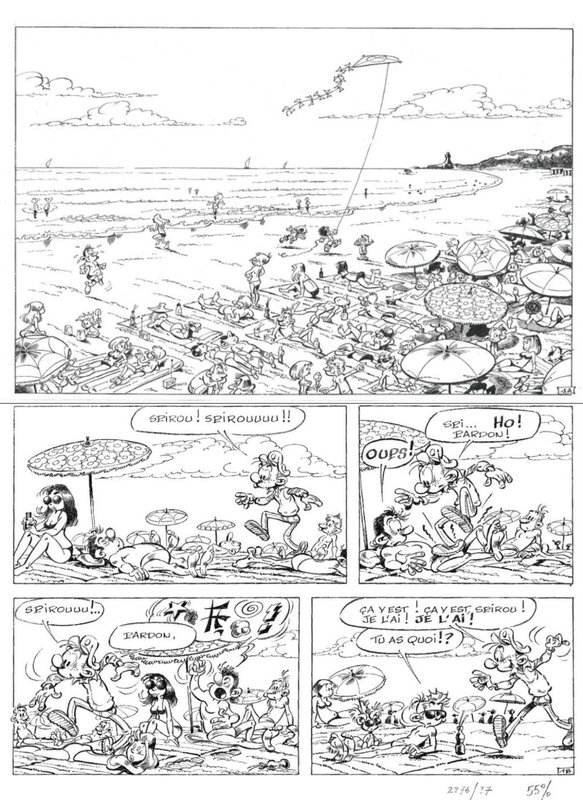Nic, Raoul Cauvin, 1981 - Spirou - La ceinture du grand froid - Planche 1 - Comic Strip