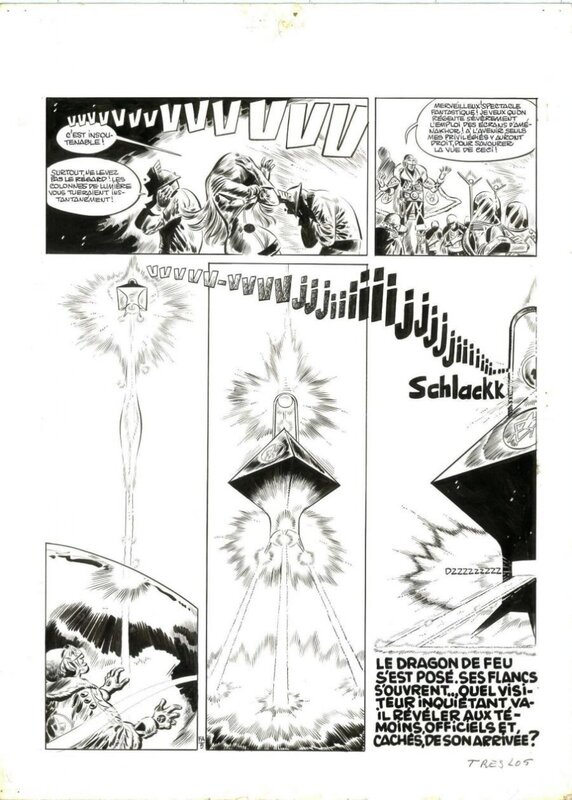 Eddy Paape, Luc Orient - La Forêt d'Acier Page 5 - Comic Strip