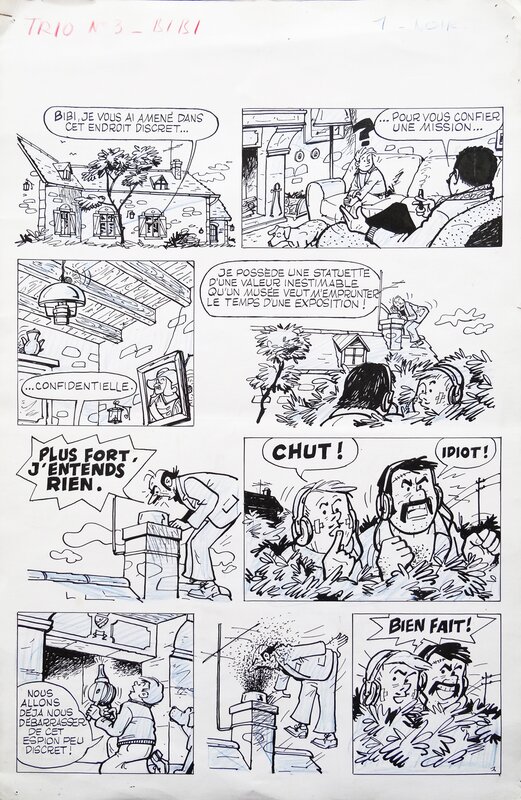 Bibi Fricotin by Pierre Lacroix - Comic Strip