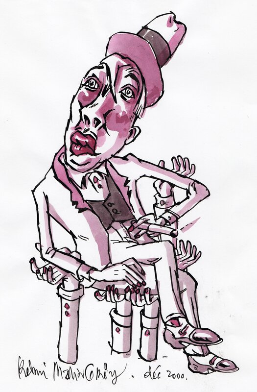 Penseur by Rémi MalinGrëy - Sketch