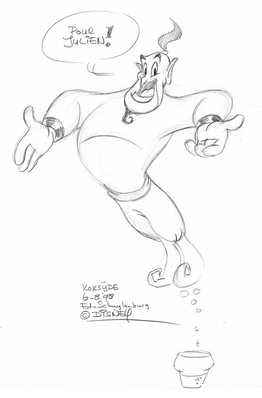 Génie ! by Ed van Schuijlenburg - Sketch