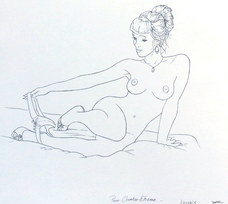 Héléna by Lounis Chabane, Jim - Sketch