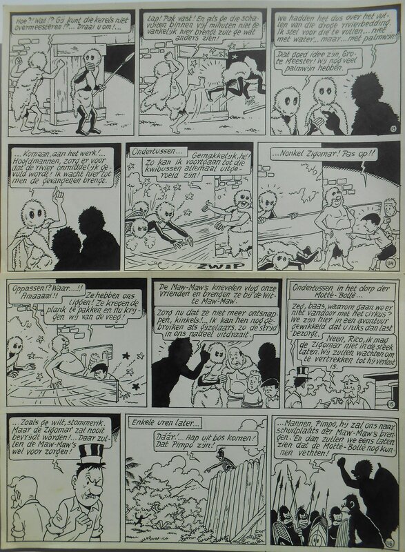 Bob De Moor, Oncle Zigomar, Stefan et Johan - Comic Strip