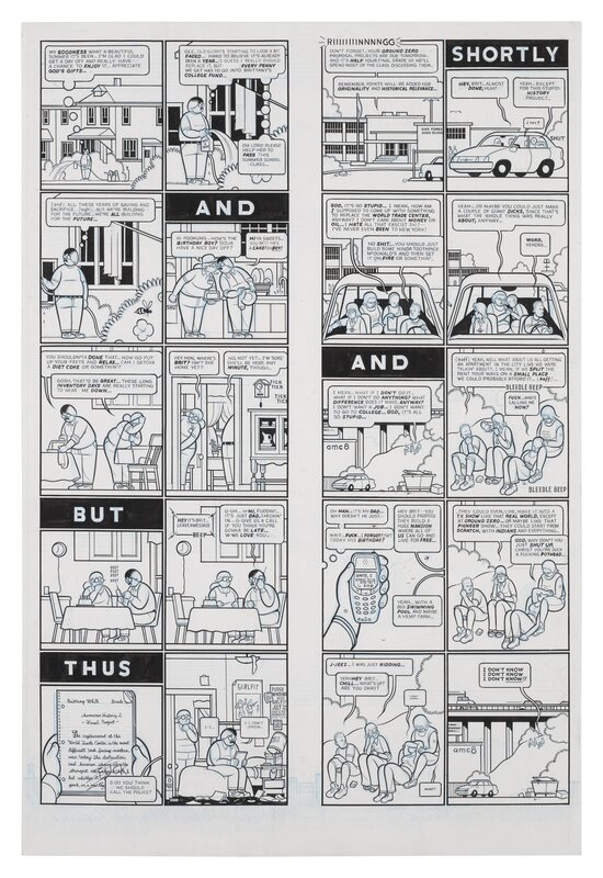 Chris Ware, These Fall Colors Don't Run - Comic Strip