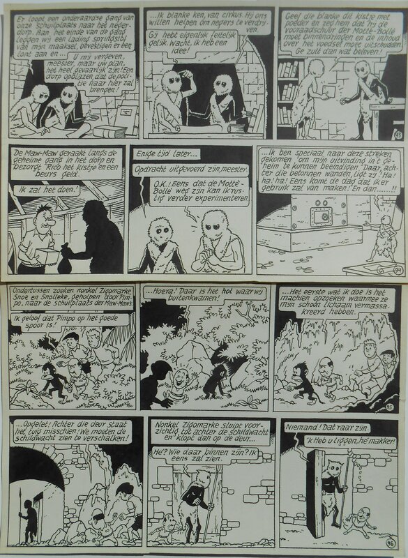 Oncle Zigomar - T7 by Bob De Moor - Comic Strip