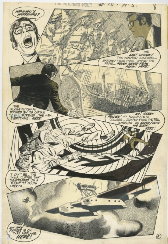 Gray Morrow, Witching Hour 10 Page 5 - Comic Strip