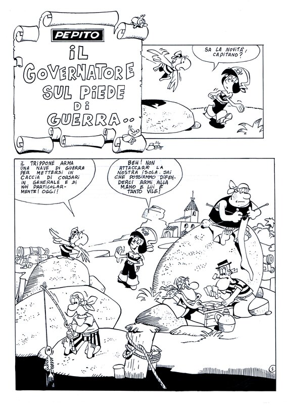 Pepito by Luciano Bottaro - Comic Strip
