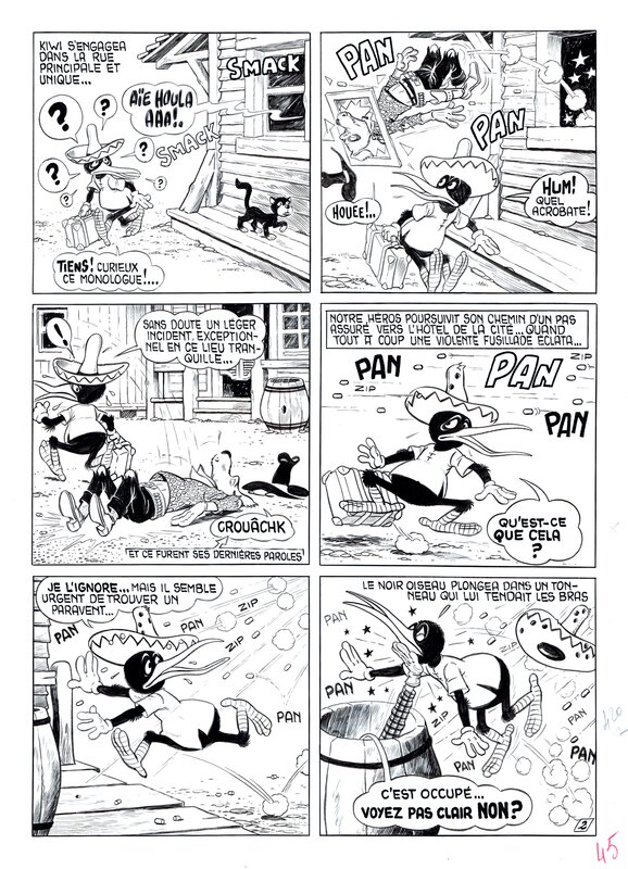 Kiwi au Texas 2 by Cézard - Comic Strip