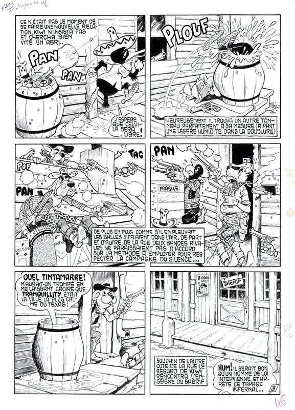Kiwi au Texas 3 by Cézard - Comic Strip