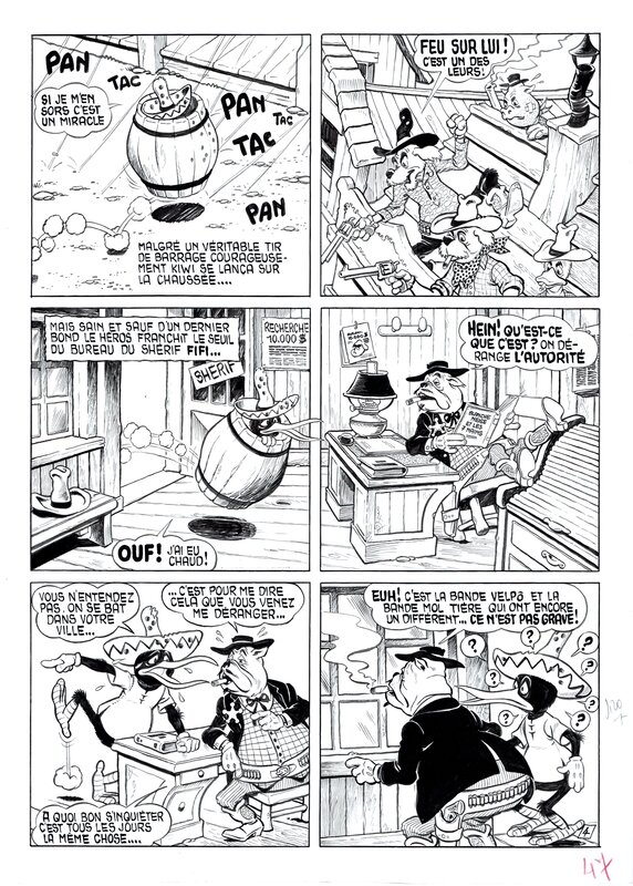 Kiwi au Texas 4 by Cézard - Comic Strip