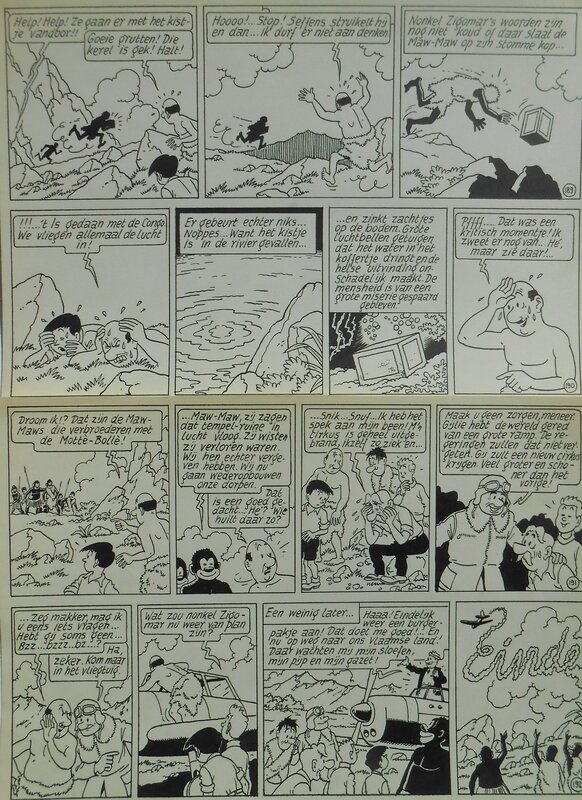 Bob De Moor, Oncle Zigomar - T7 - Fin - Comic Strip