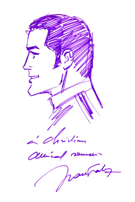 Michel Vaillant by Jean Graton - Sketch