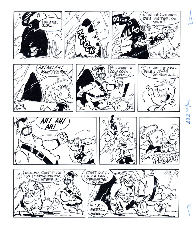 Popeye by Studio ? - Comic Strip