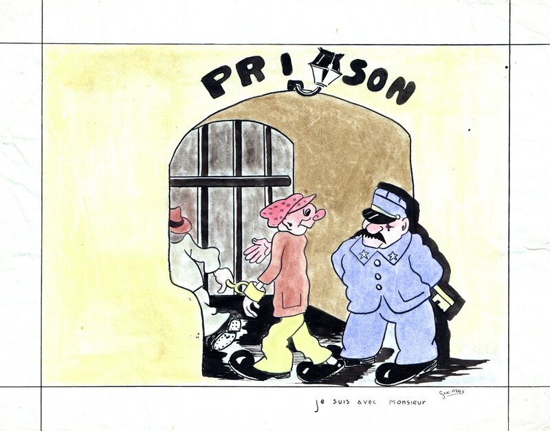 Prison par Geo Max - Illustration originale